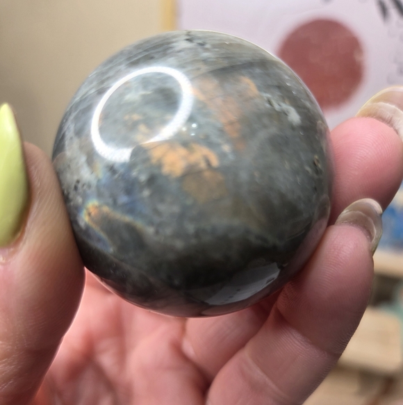 Labradorite Sphere B - Picture 3 of 4